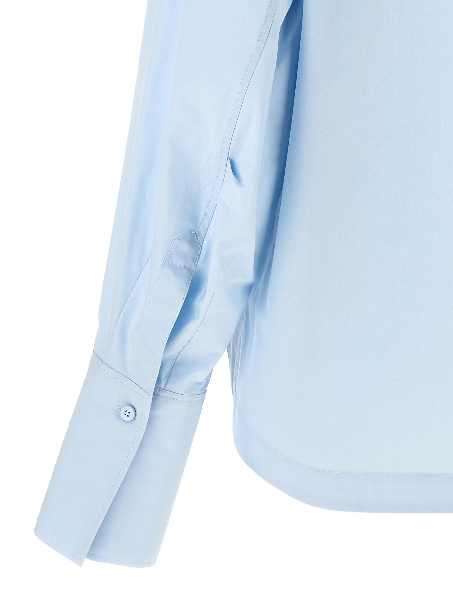 The Attico Blue Cotton Blouse - Eliza Shirt