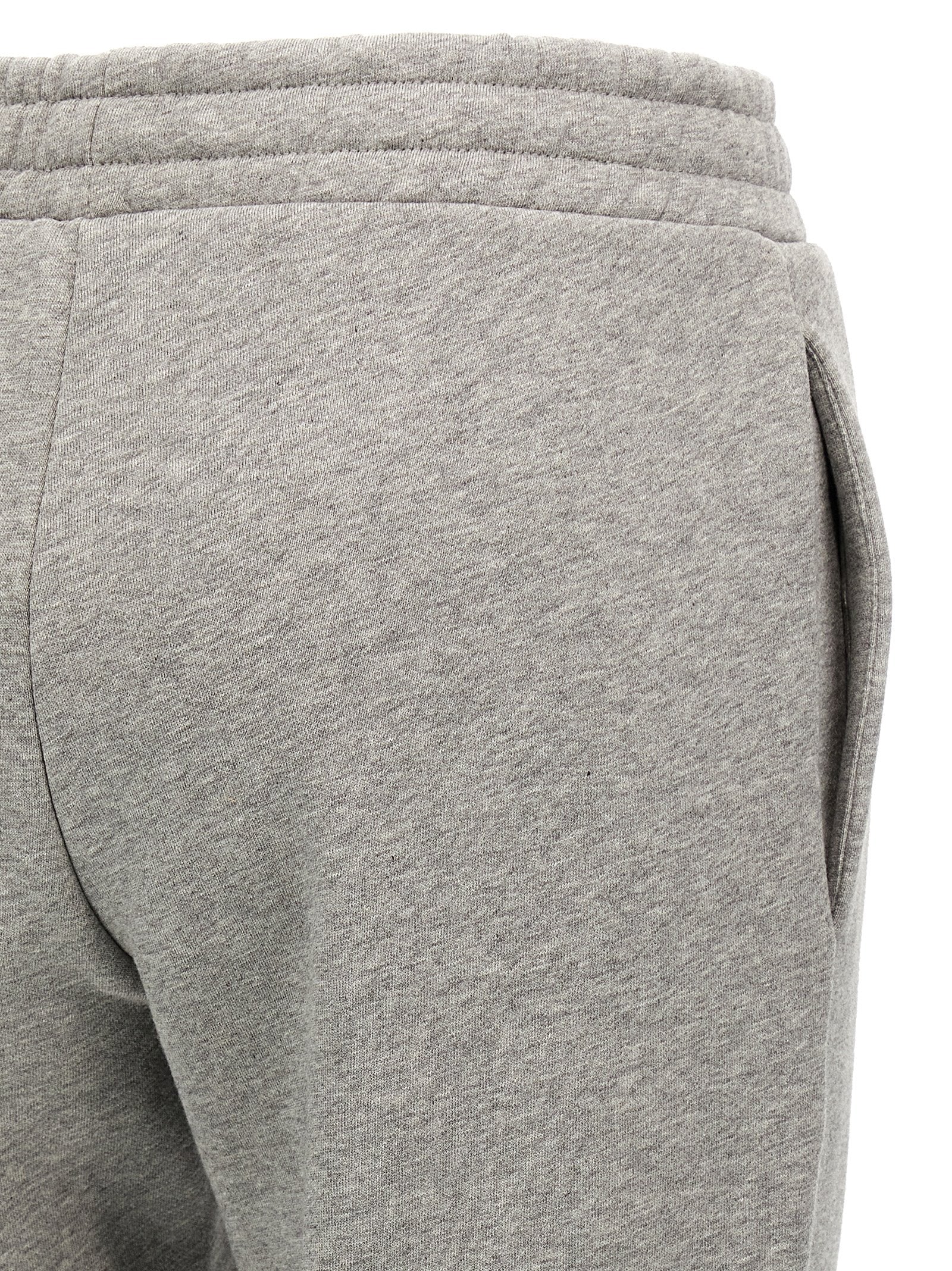 The Attico Gray Cotton Joggers