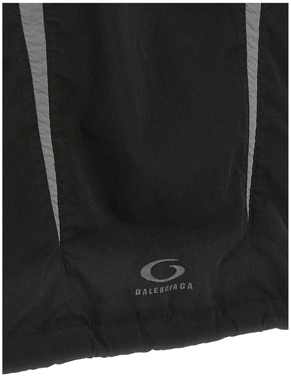 Balenciaga Tracksuit Loop Sports Icon Jacket - Black Polyester