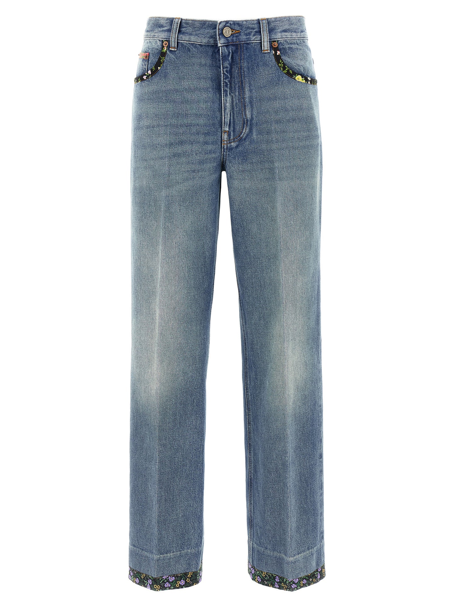 Valentino Garavani Blue Cotton Jeans Denim - W28