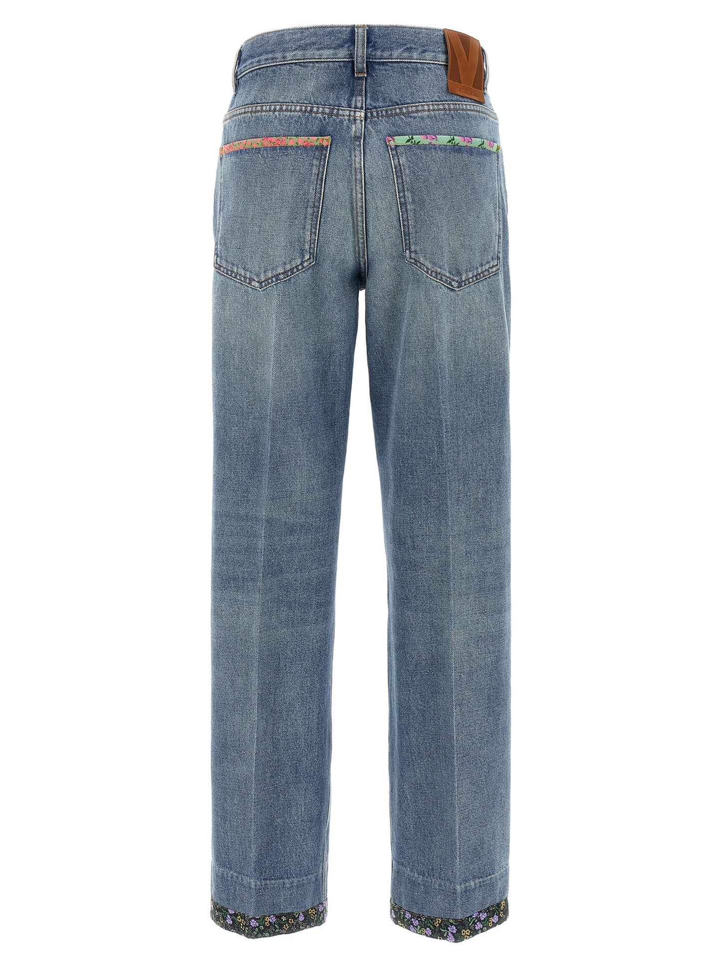 Valentino Garavani Blue Cotton Jeans Denim - W28