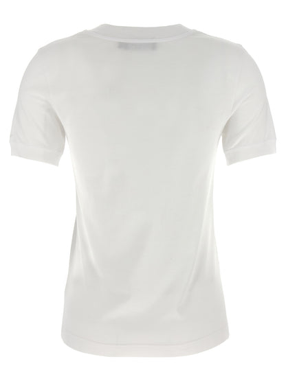 Dolce & Gabbana White Cotton T-Shirt