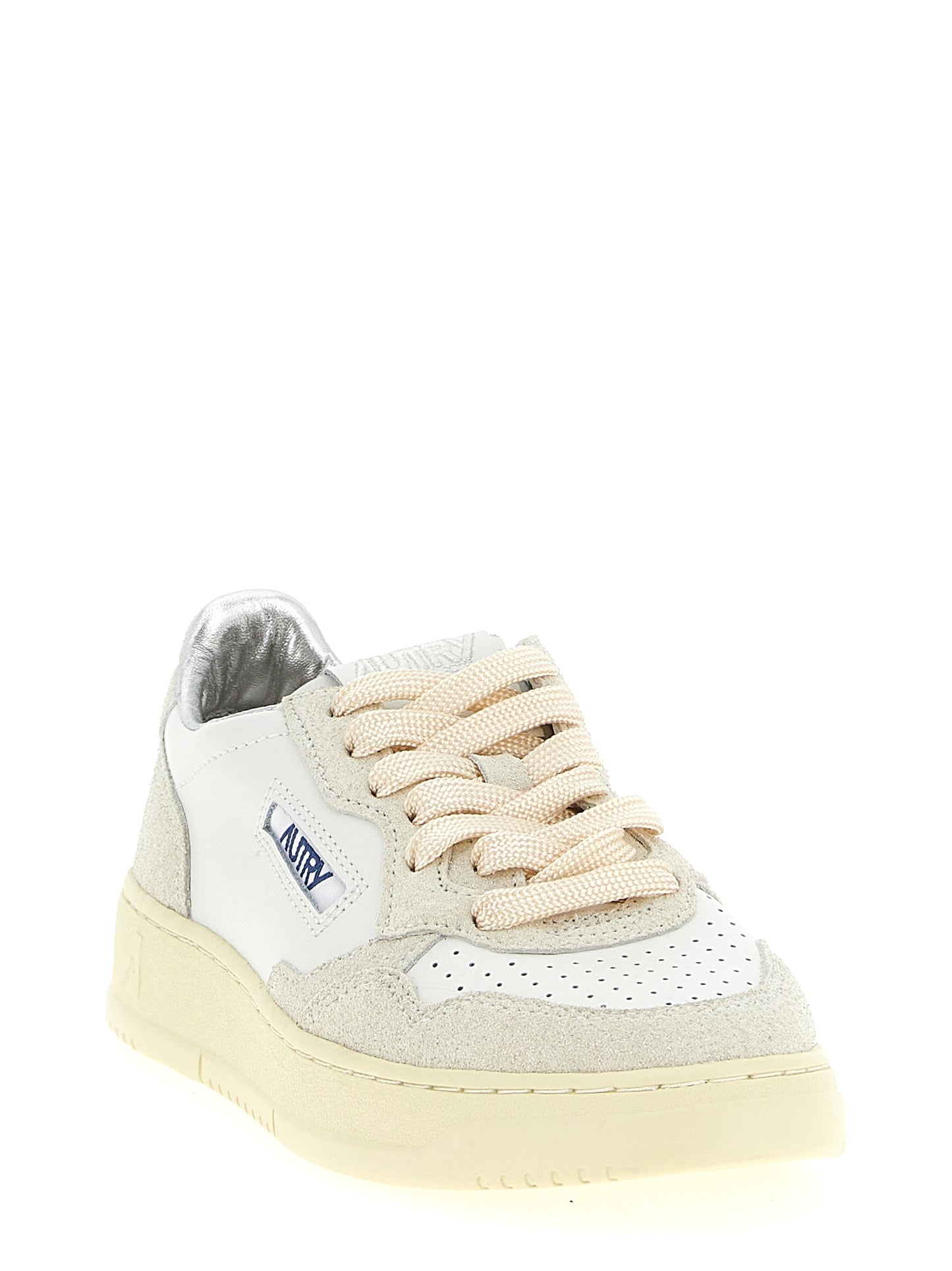 Autry Beige Cowhide Low Top Sneakers - EU36/US6
