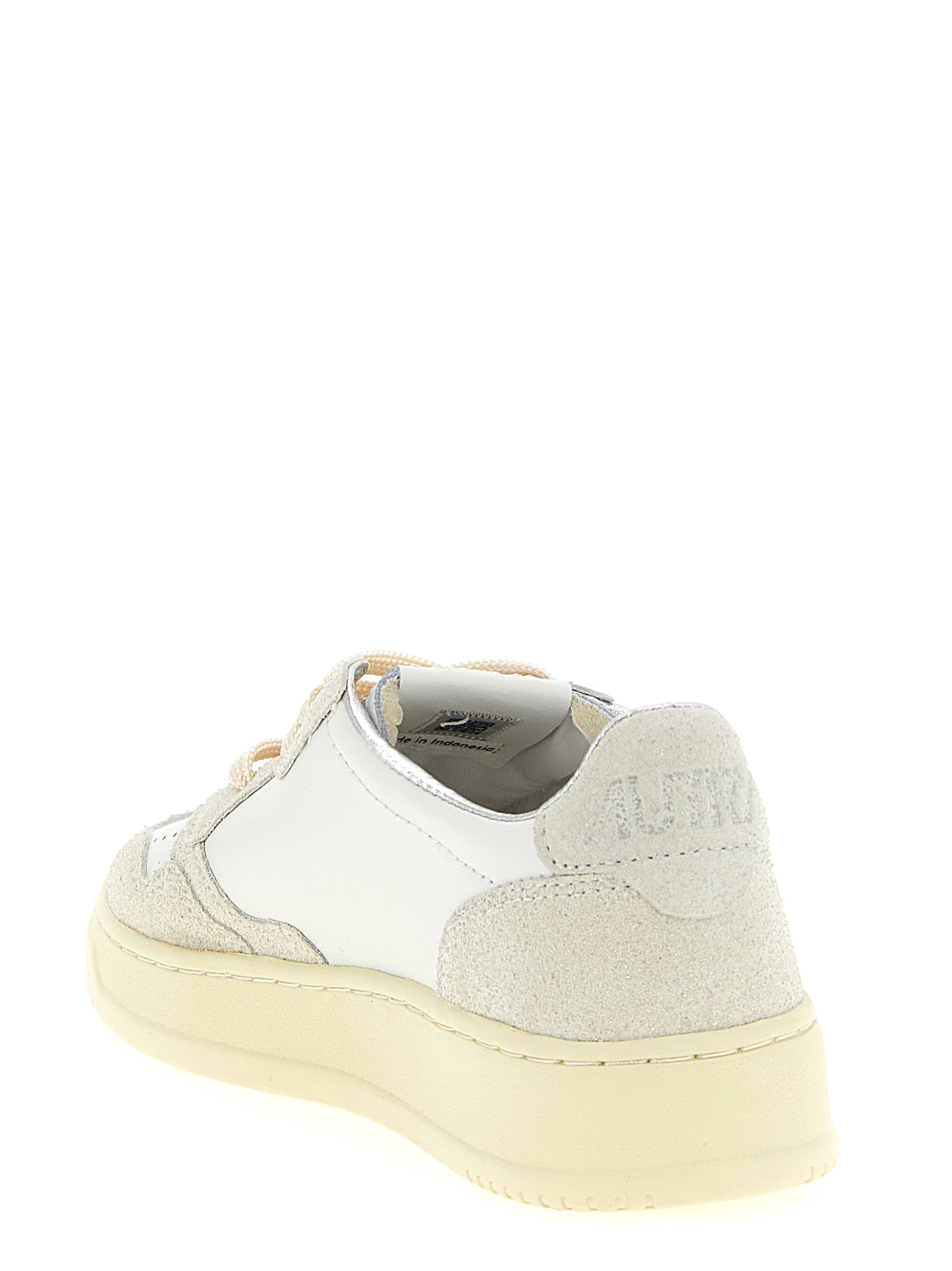 Autry Beige Cowhide Low Top Sneakers - EU36/US6