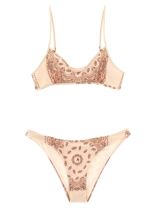 The Attico Multicolor Polyamide Bikini Set
