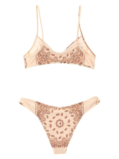 The Attico Multicolor Polyamide Bikini Set