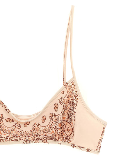 The Attico Multicolor Polyamide Bikini Set