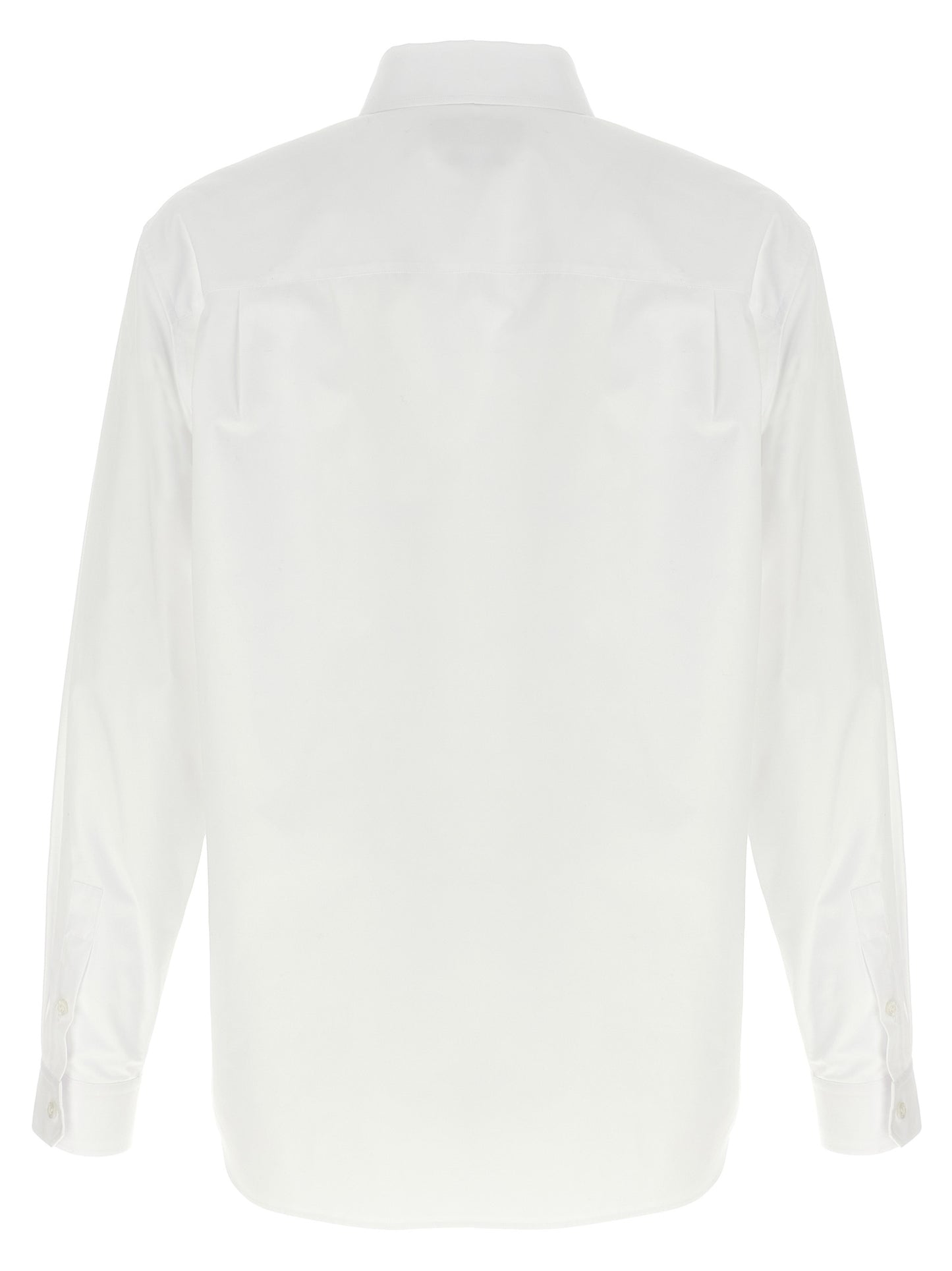 Gucci White Cotton Poplin Shirt
