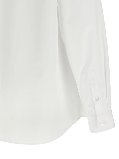 Gucci White Cotton Poplin Shirt