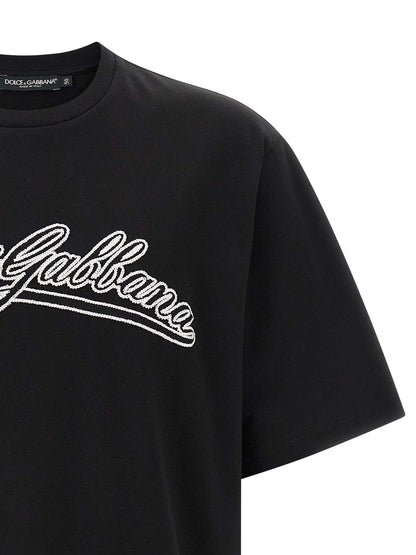 Dolce & Gabbana Bicolor Cotton T-Shirt