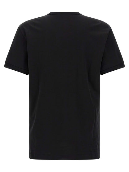 Dolce & Gabbana Black Cotton T-Shirt