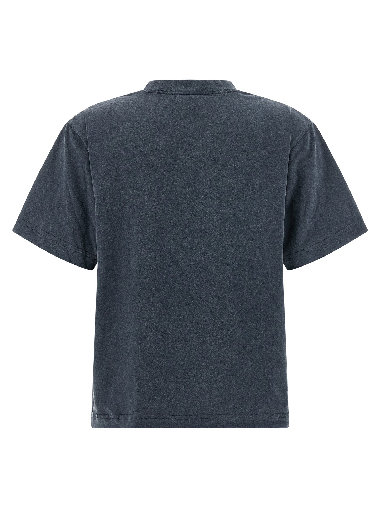 Balenciaga Blue Cotton Sportswear T-Shirt