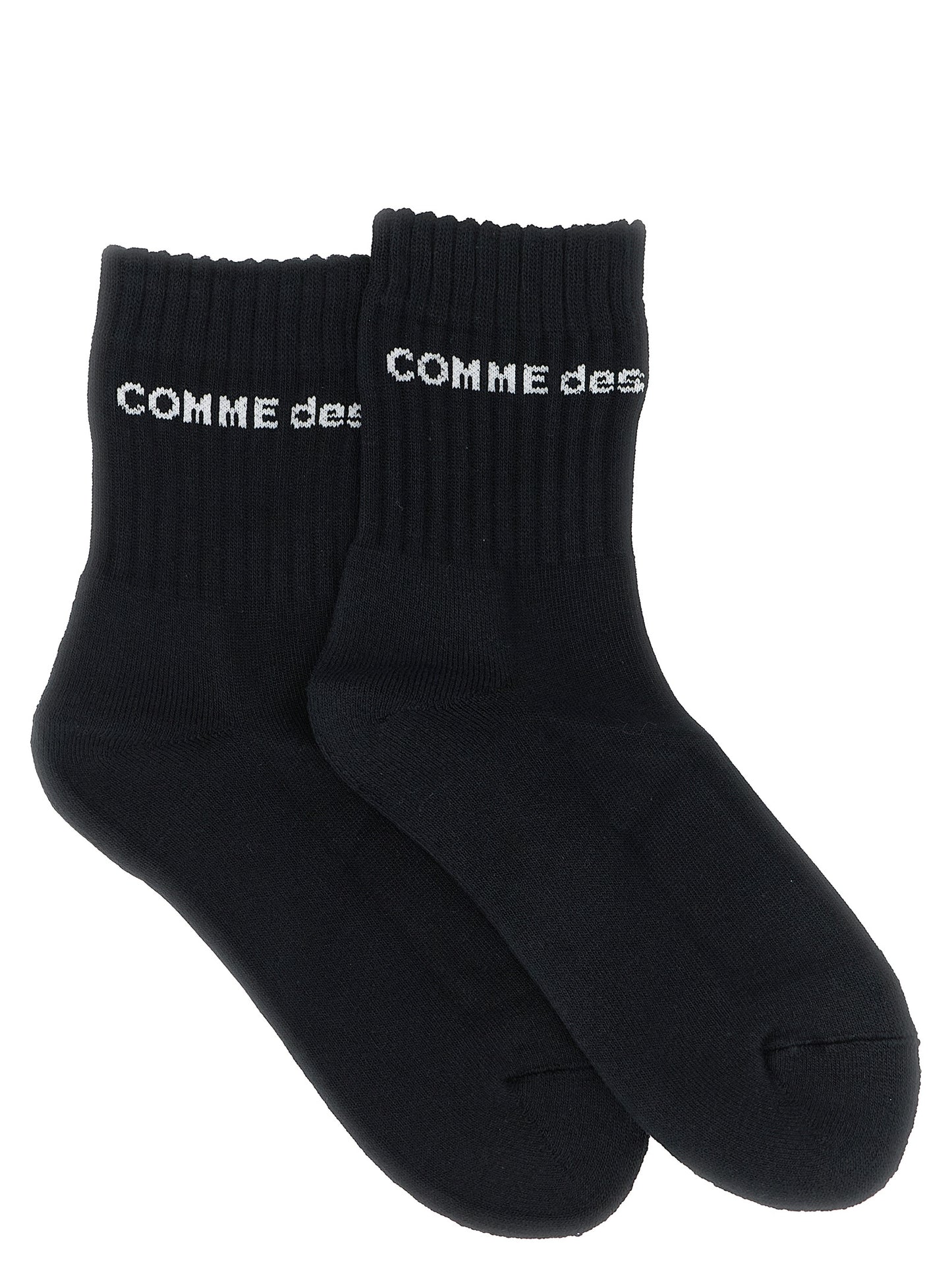 Comme des Garçons Bicolor Cotton Socks White/Black