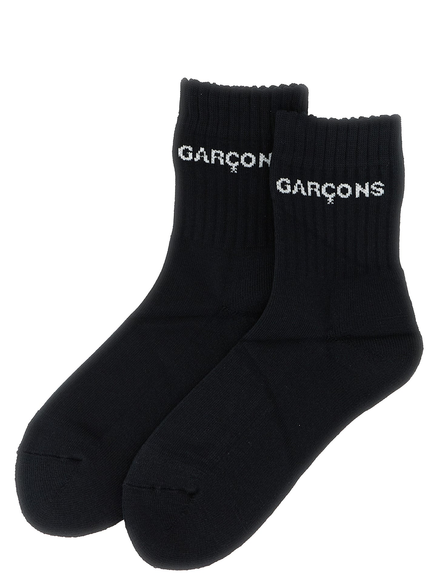 Comme des Garçons Bicolor Cotton Socks White/Black