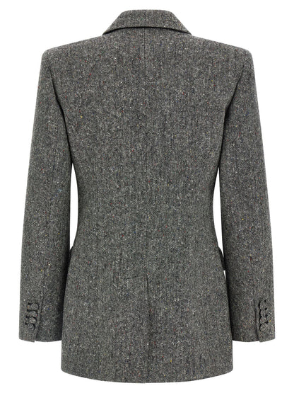 Valentino Garavani Gray Virgin Wool Blazer