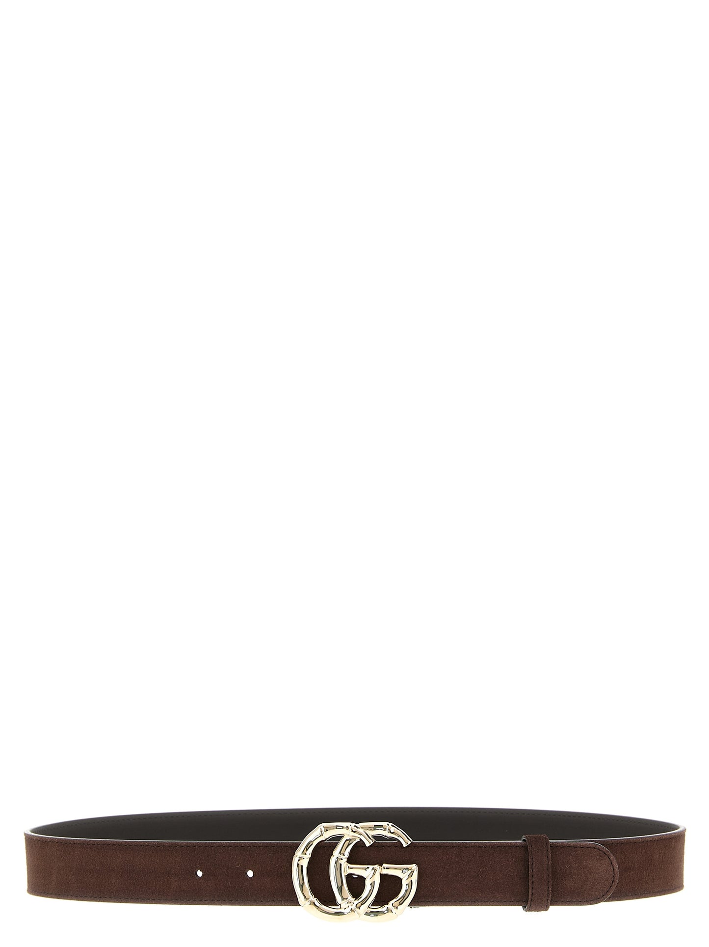 Gucci Brown Calfskin GG Marmont Regular Belt
