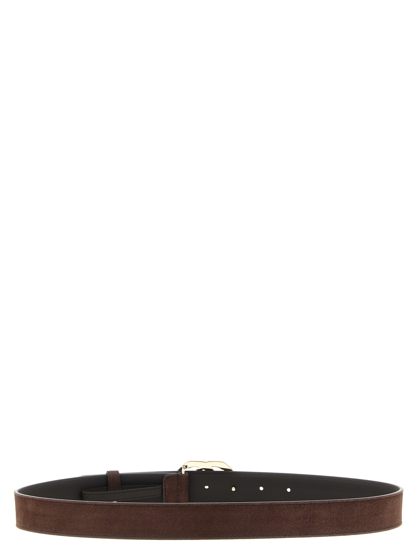 Gucci Brown Calfskin GG Marmont Regular Belt