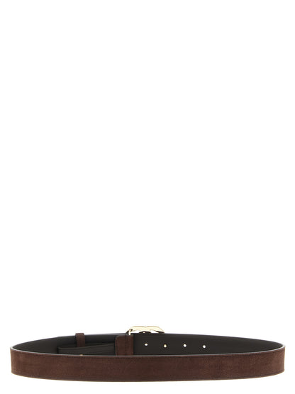 Gucci Brown Calfskin GG Marmont Regular Belt