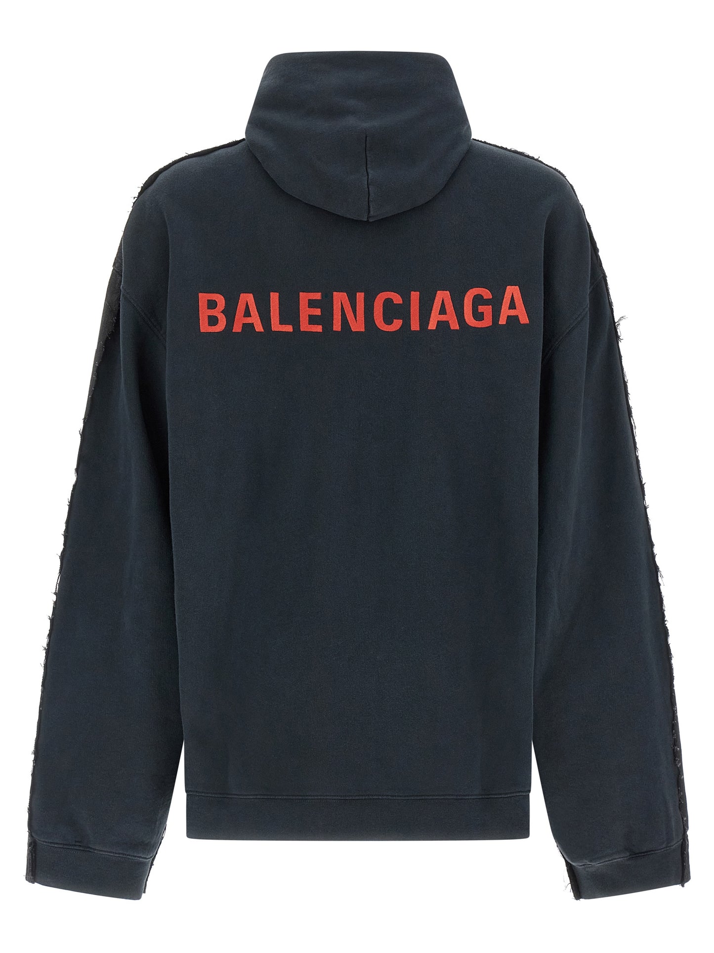 Balenciaga Black Hybrid Denim Jacket