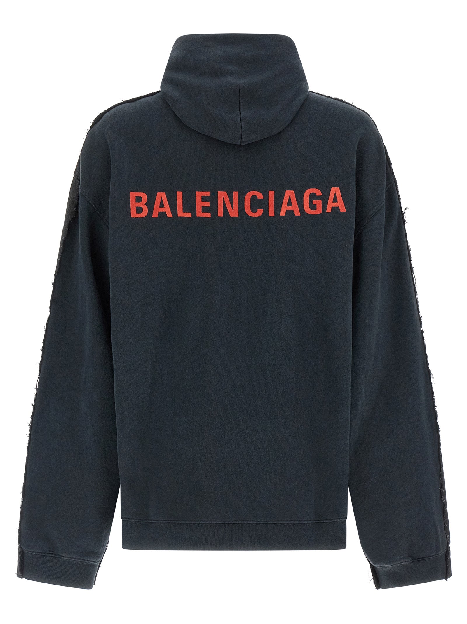 Balenciaga Black Hybrid Denim Jacket