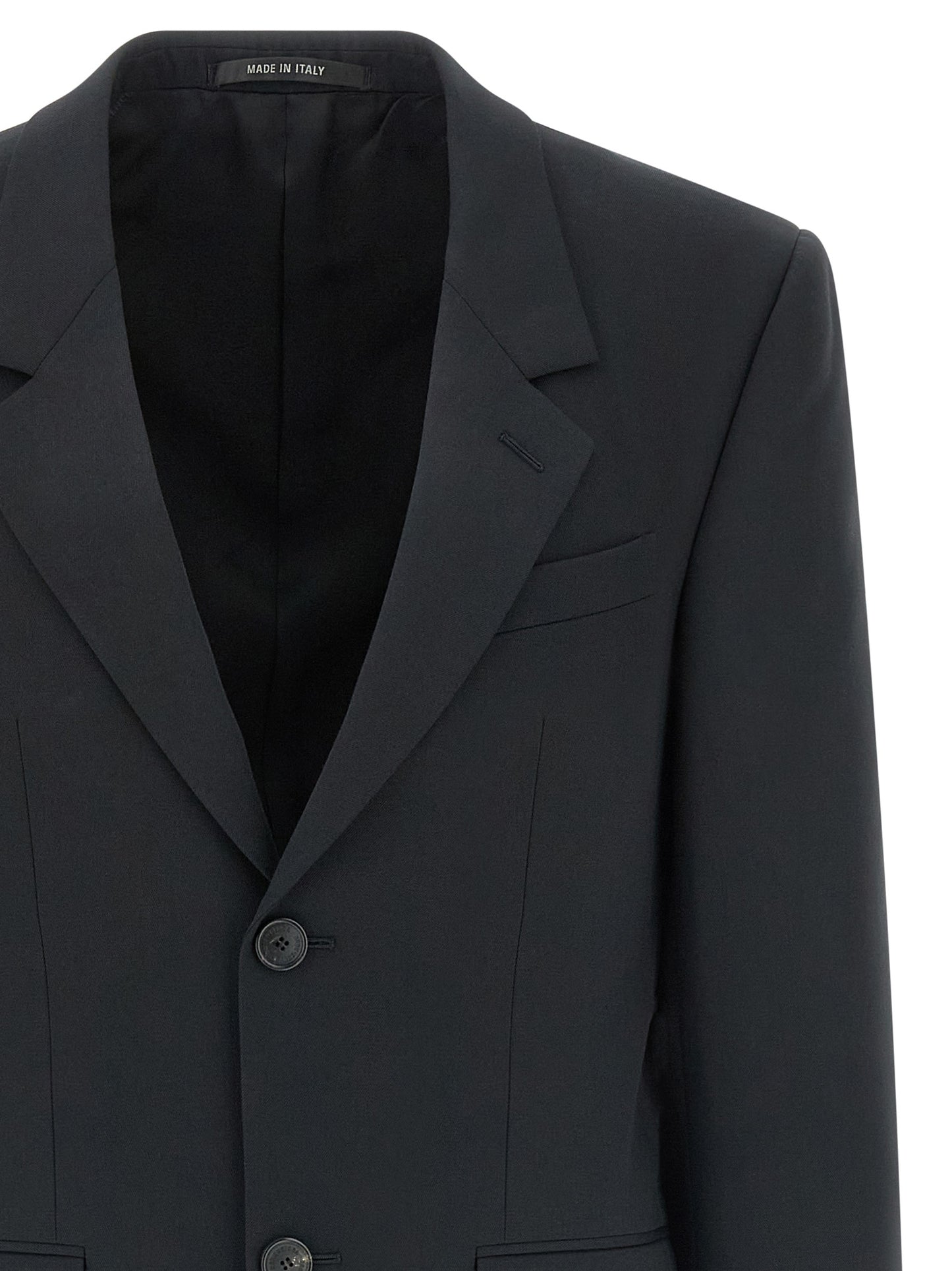 Balenciaga Sartoriale Standard Black Wool Blazer