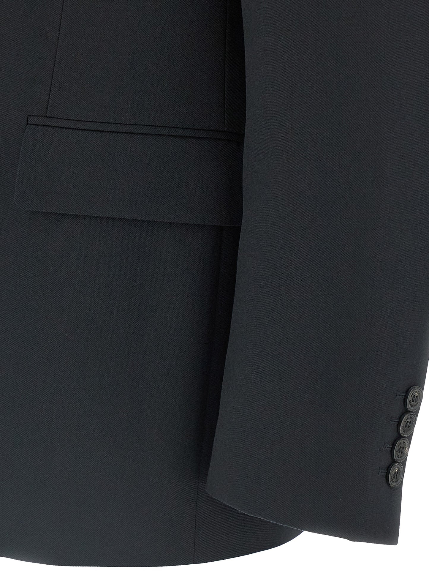 Balenciaga Sartoriale Standard Black Wool Blazer