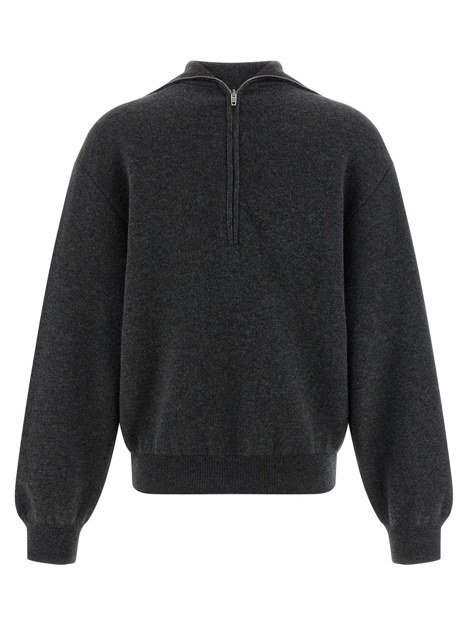 Balenciaga Gray Wool Cardigan - Women's Size M/XS