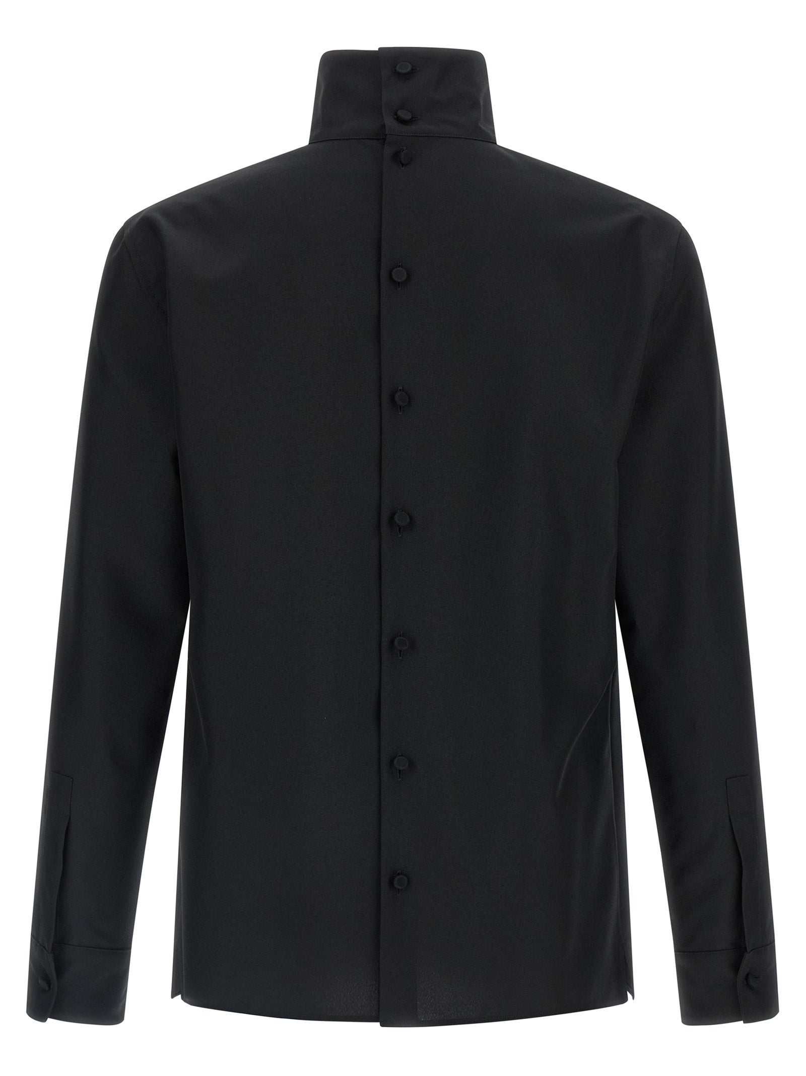 Gucci Technical Panama Black Blouse
