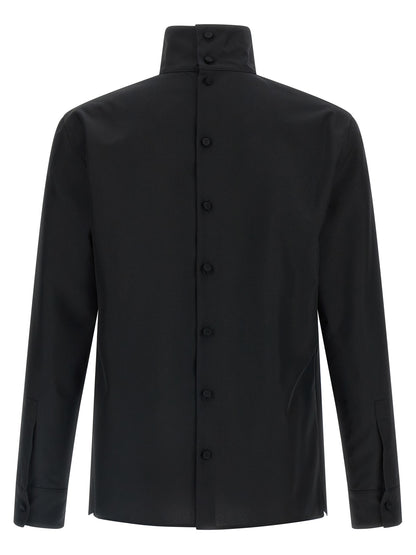 Gucci Technical Panama Black Blouse