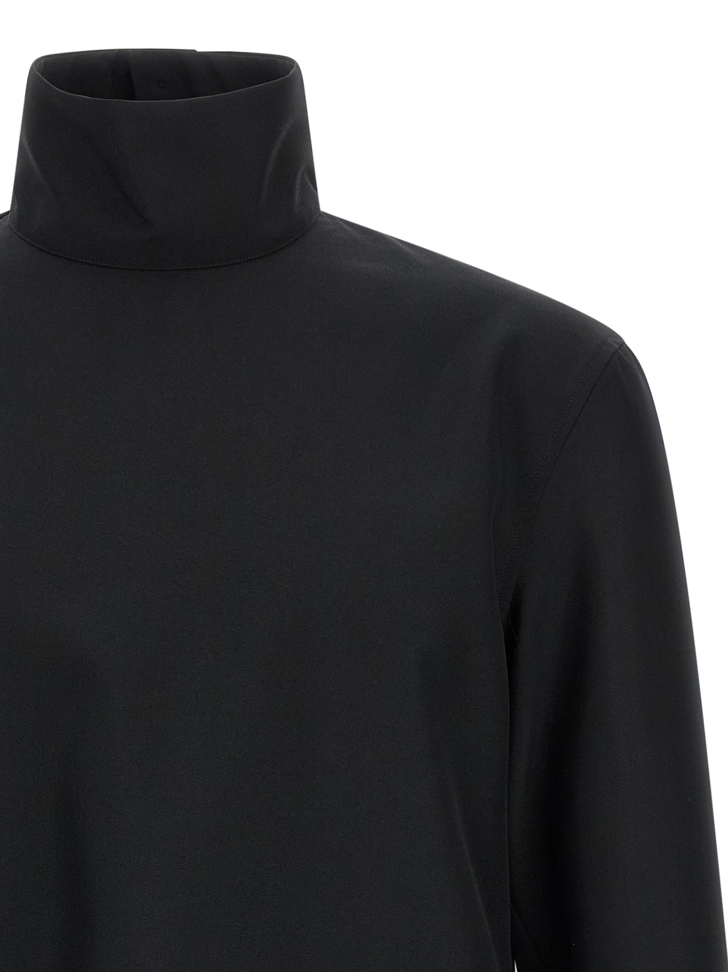 Gucci Technical Panama Black Blouse