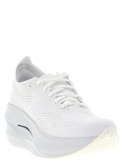 Comme des Garçons x Mizuno Wave Rebellion Pro 3 White Synthetic Athletic Sneakers