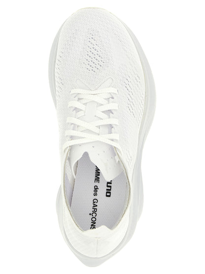 Comme des Garçons x Mizuno Wave Rebellion Pro 3 White Synthetic Athletic Sneakers