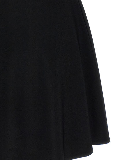 Valentino Garavani Black Viscose Short Dress