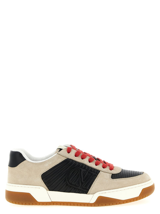 Valentino Garavani Multicolor Calfskin Sparry Sneakers