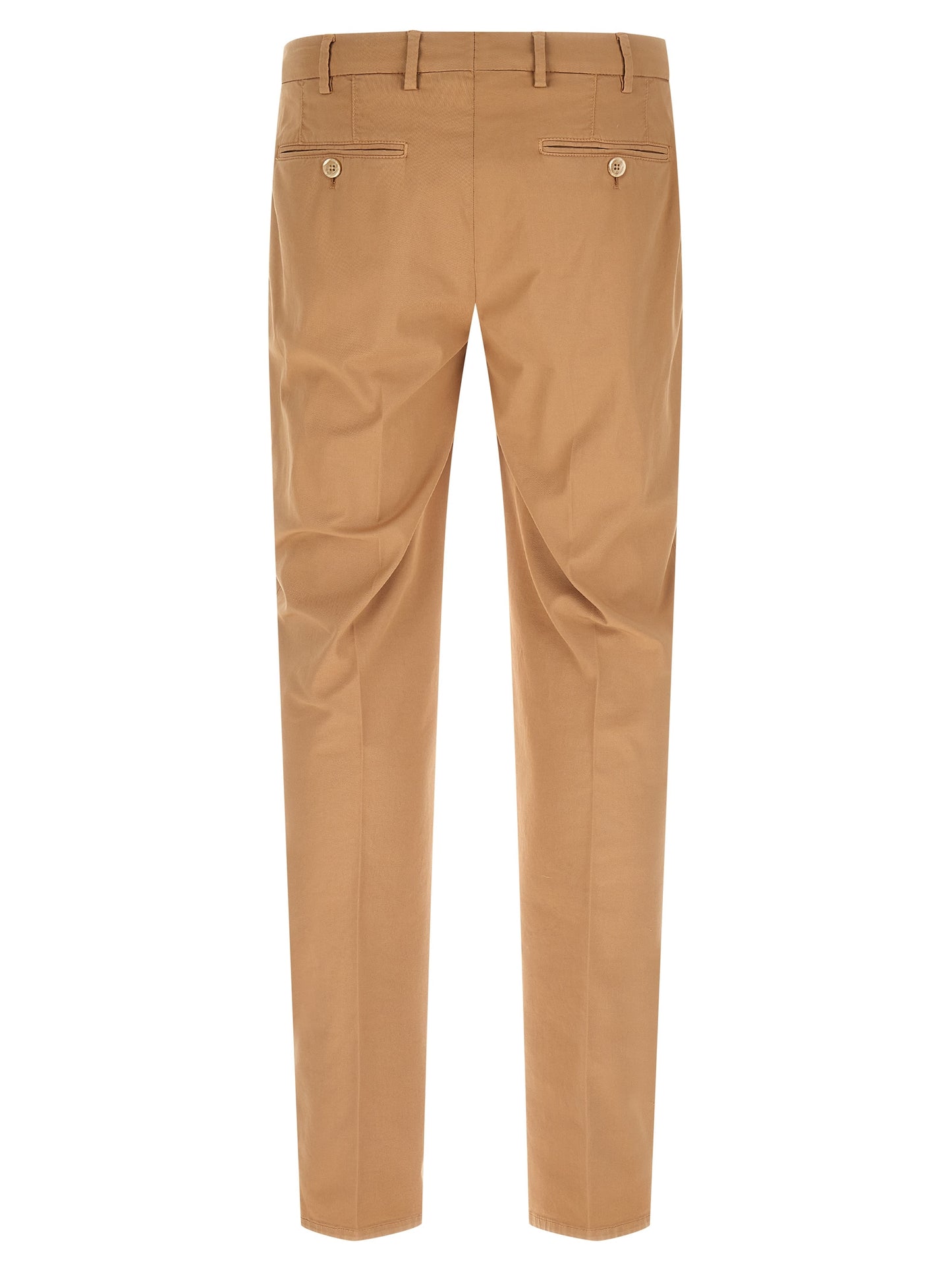 Brunello Cucinelli Beige Cotton Casual Pants IT60 | 5XL