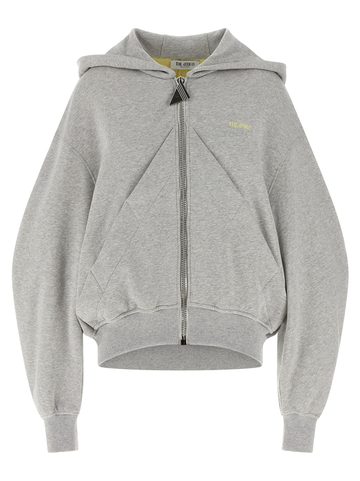 The Attico Gray Cotton Sweatshirt for Women