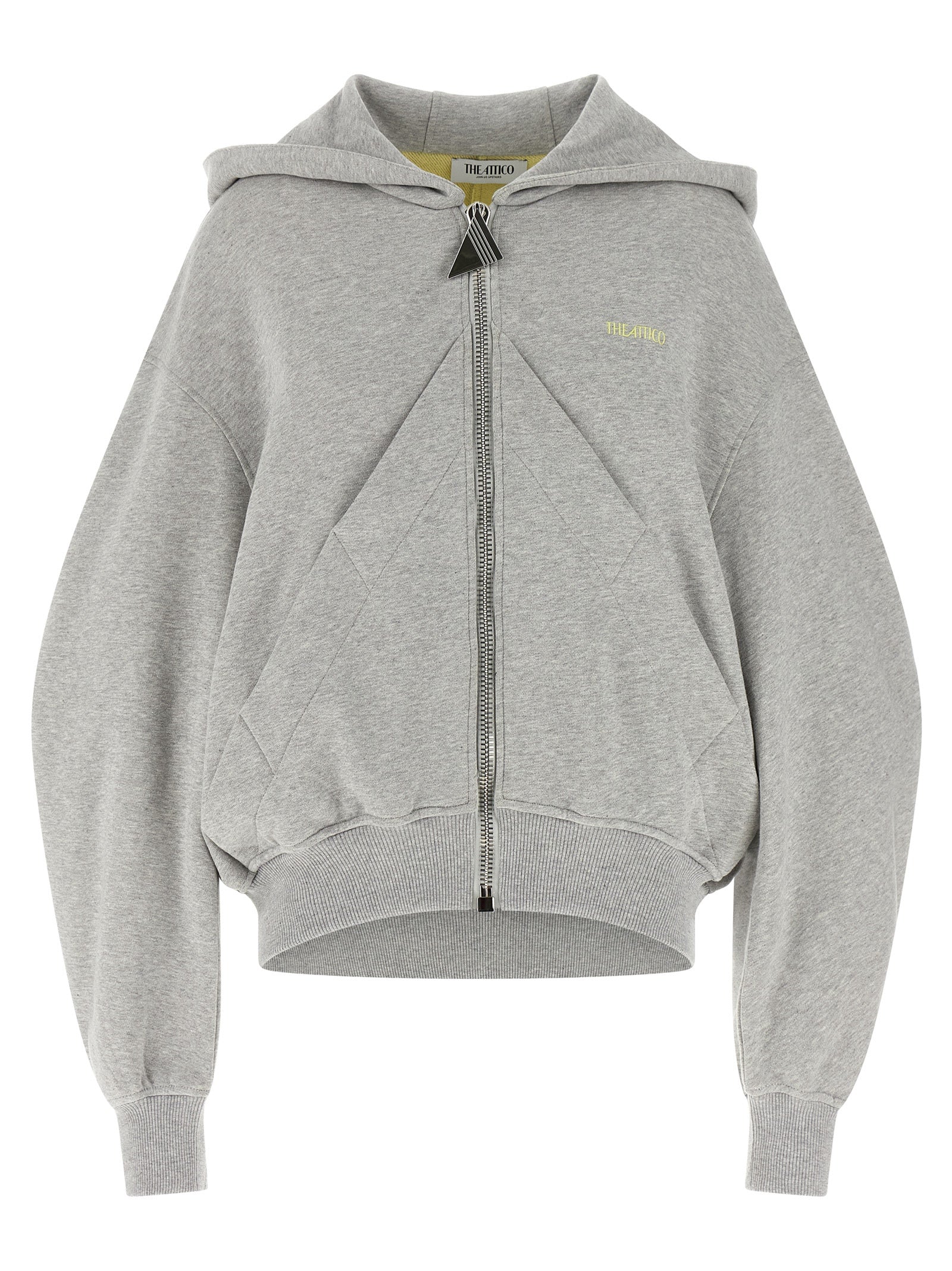 The Attico Gray Cotton Sweatshirt for Women