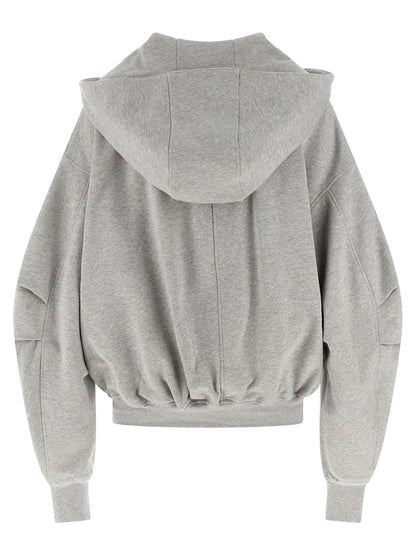 The Attico Gray Cotton Sweatshirt for Women