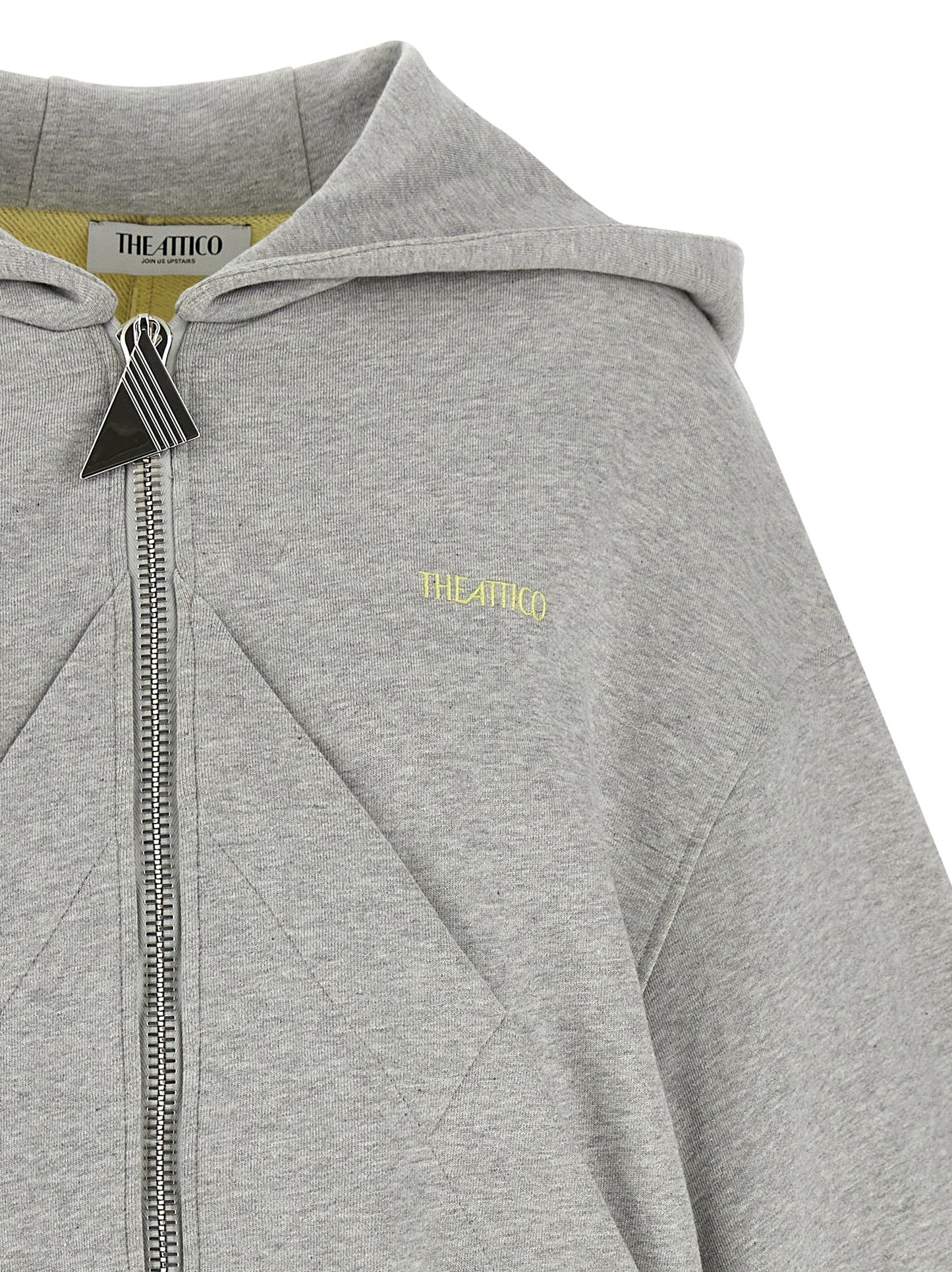The Attico Gray Cotton Sweatshirt for Women