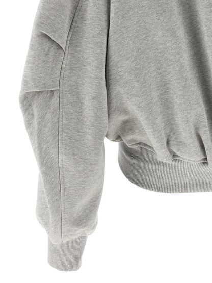 The Attico Gray Cotton Sweatshirt for Women