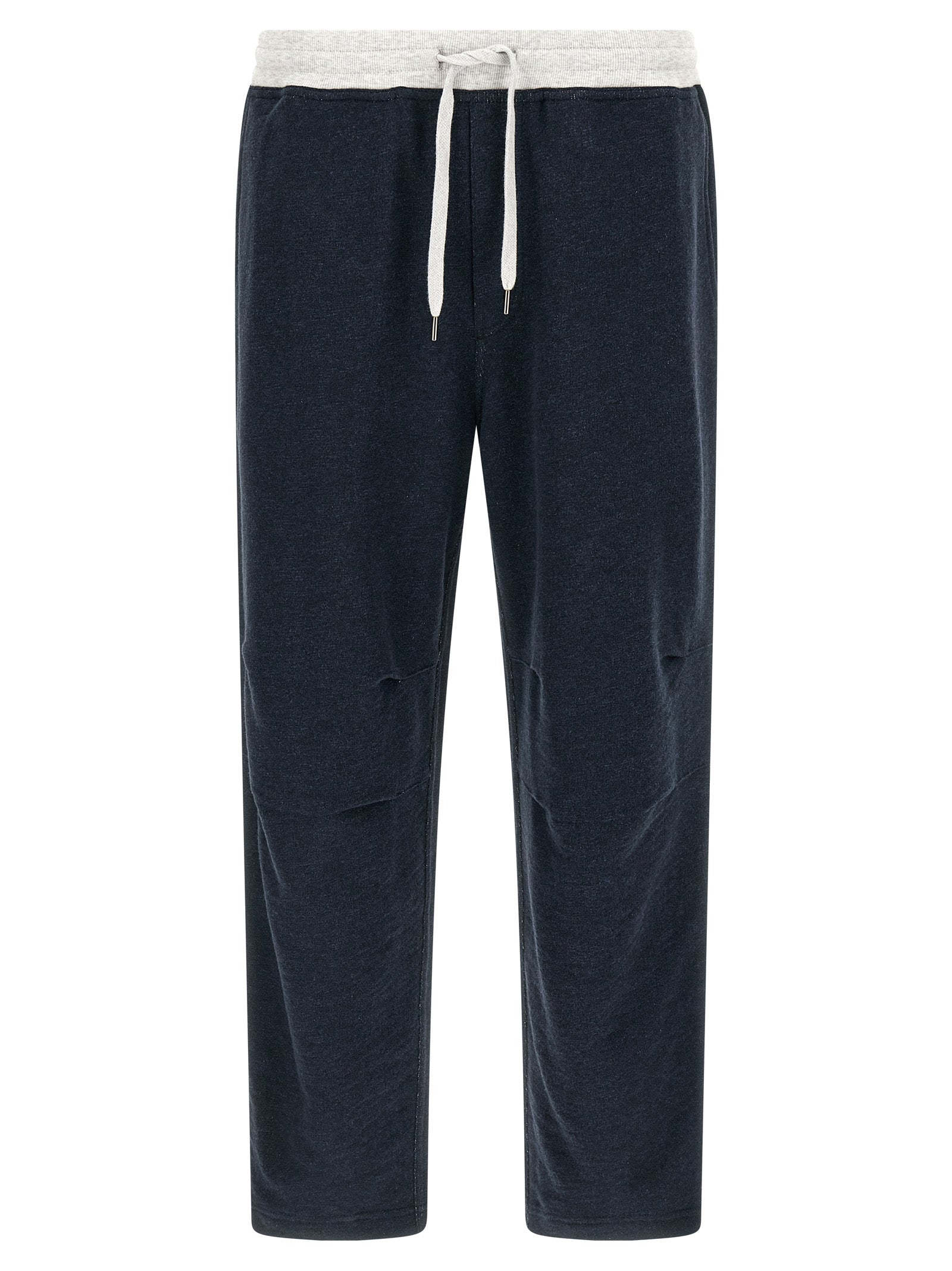 Brunello Cucinelli Blue Cotton Joggers