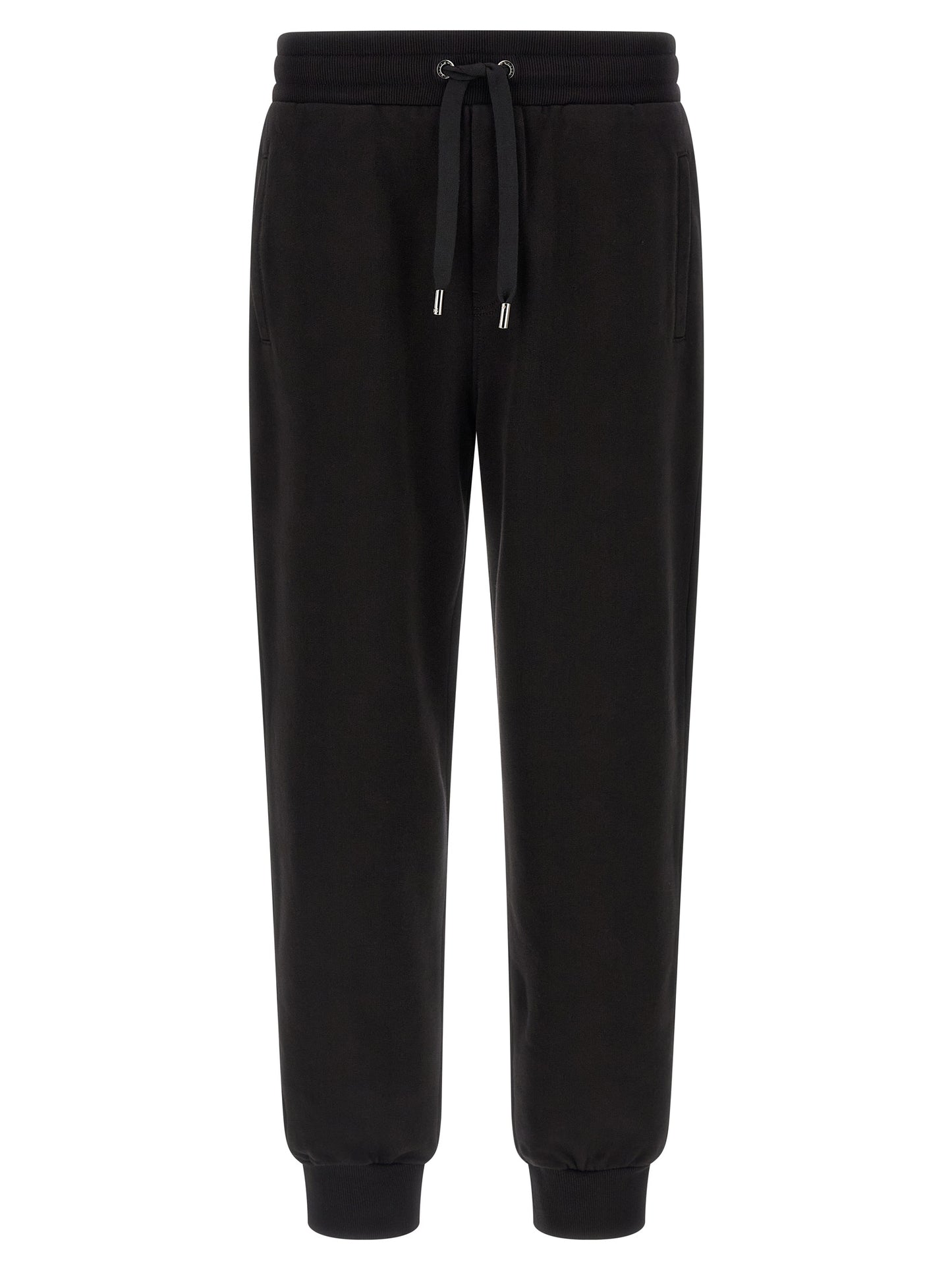 Dolce & Gabbana Black Cotton Joggers
