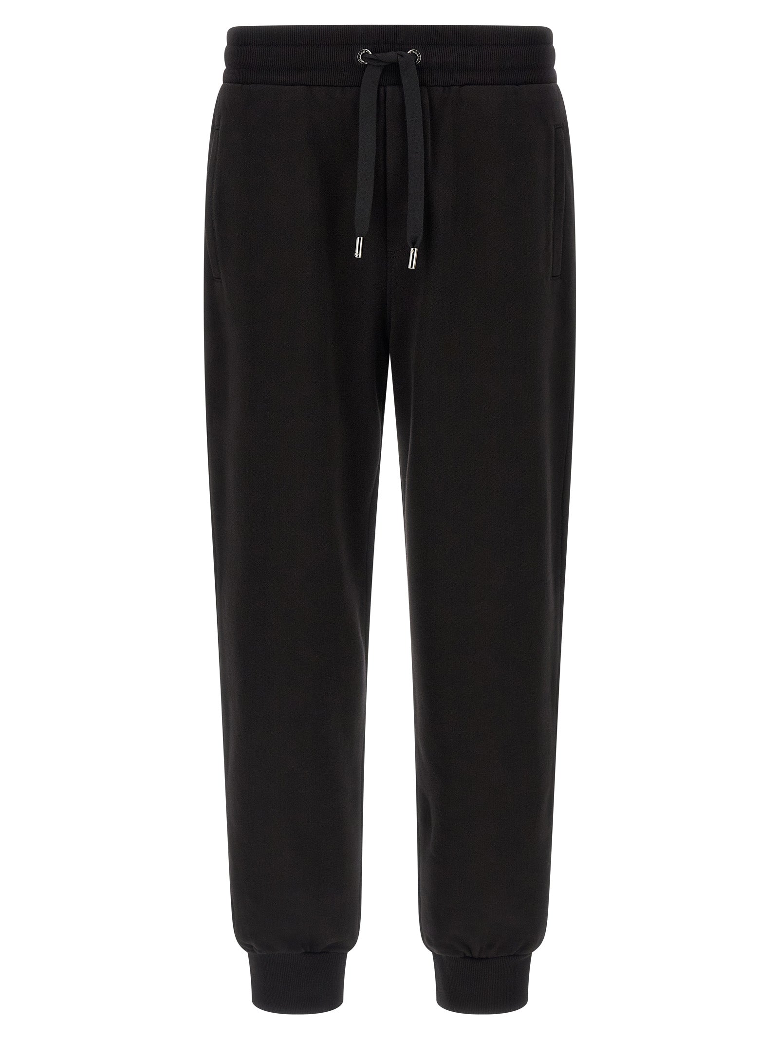 Dolce & Gabbana Black Cotton Joggers