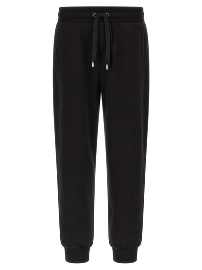 Dolce & Gabbana Black Cotton Joggers