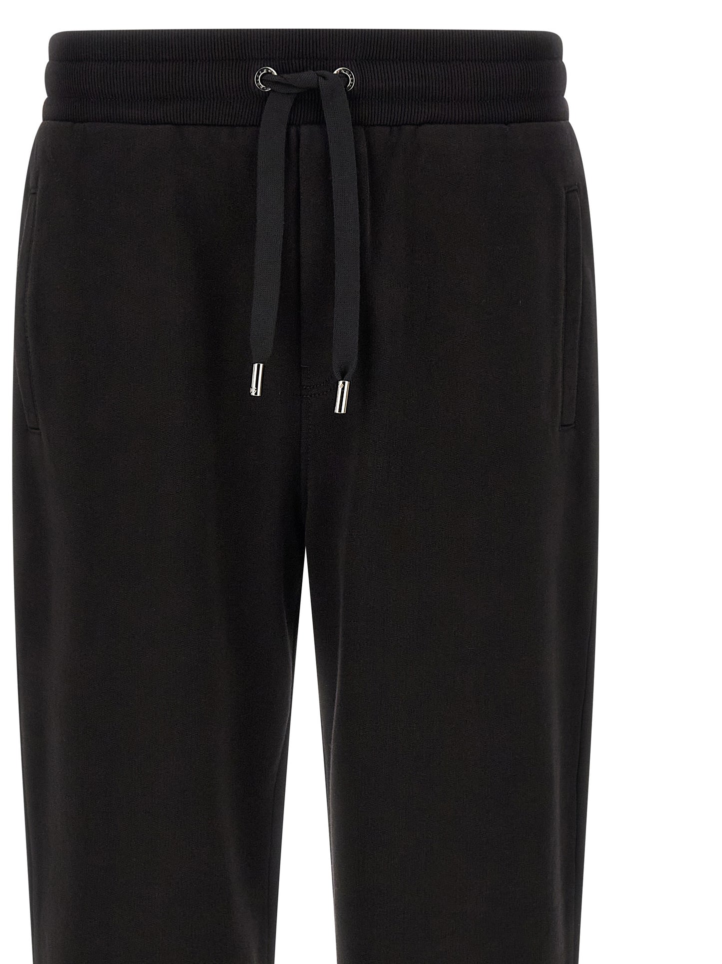 Dolce & Gabbana Black Cotton Joggers