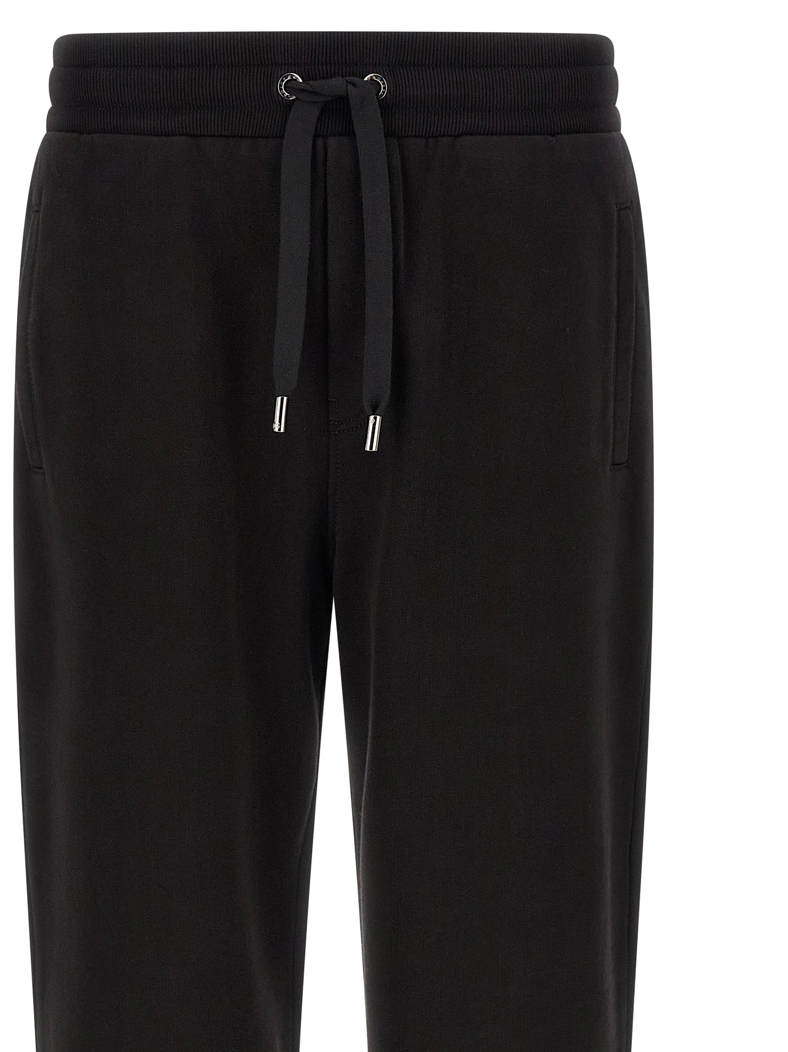 Dolce & Gabbana Black Cotton Joggers