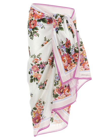 Dolce & Gabbana Multicolor Cotton Skirt