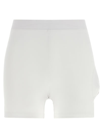 Brunello Cucinelli White Cotton Short Dress