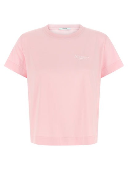 Givenchy Multicolor Cotton T-Shirt - Pink - Size M