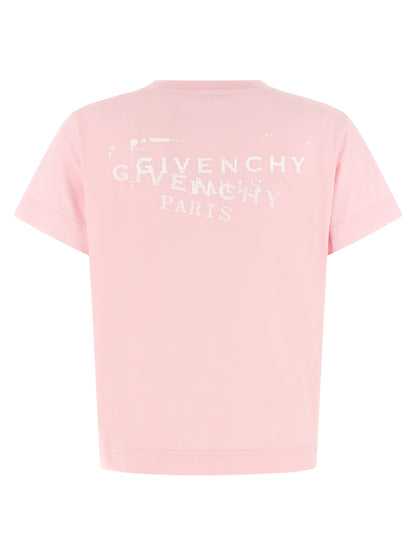 Givenchy Multicolor Cotton T-Shirt - Pink - Size M